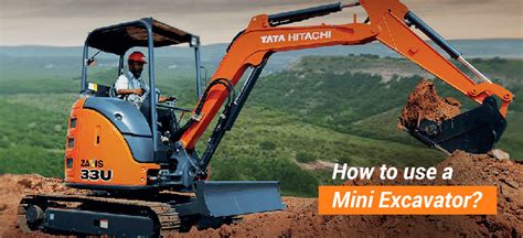 business with mini excavator|how to operate mini excavator.